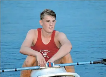  ?? Picture: SUPPLIED ?? RECOGNITIO­N: Border paddler Daniel van Zyl-smit will take part in the Olympic Hopes Sprint Regatta in Račice in the Czech Republic in September.