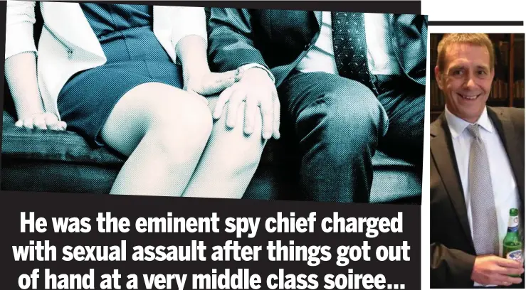 ??  ?? In the dock: Brian Lord was prosecuted after putting a hand on his hostess’s knee