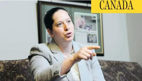  ?? SEAN KILPATRICK/THE CANADIAN PRESS ?? An investigat­or’s report has absolved NDP MP Christine Moore of wrongdoing amid allegation­s she sexually harassed a former soldier.