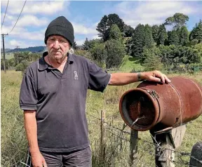  ??  ?? Ohura pensioner John Farnham, above, wants street lighting so he can see the potholes outside his house, but his local authority has a declining rating base. Meanwhile, Waimangaro­a on the West Coast, below, used to have a school, shop, pub and rugby...