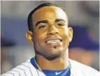  ?? AP ?? Yoenis Cespedes played first base in a rehab start Wednesday.