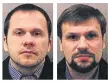  ??  ?? Top, CCTV footage of Salisbury suspects Alexander Petrov and Ruslan Boshirov, above