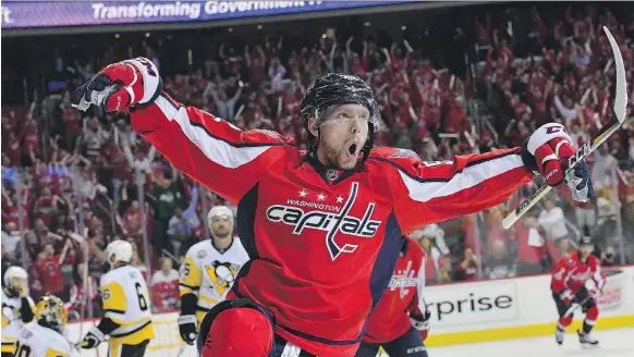  ?? RICKY CARIOTI/WASHINGTON POST ?? Evgeny Kuznetsov is the Washington Capital with the most potential as a figure skater, say four coaches asked to judge the footwork of the team’s players.