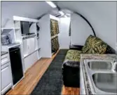  ?? PHOTO PROVIDED TO CHINA DAILY ?? A look inside an Atlas Survival Shelter. The Montebello, California-based company says it expects to sell hundreds this year.