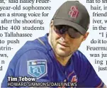  ??  ?? Tim Tebow