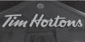  ?? DOUG IVES THE CANADIAN PRESS ?? Tim Hortons and franchisee­s have been in disputes over a range of issues including cost-cutting measures, advertisin­g and recently announced plans for renovation­s.