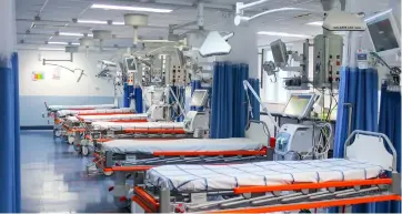  ?? ?? STATE OF THE ART: The Intensive Care Unit (ICU) at the SKMT Hospital
