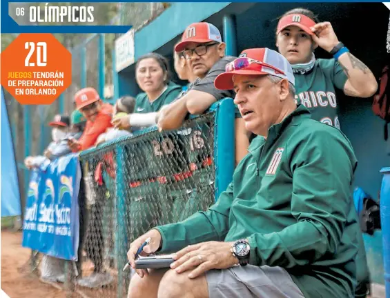  ??  ?? Carlos Bernáldez asegura que México tiene la capacidad para ganar medalla en los Juegos Olímpicos.