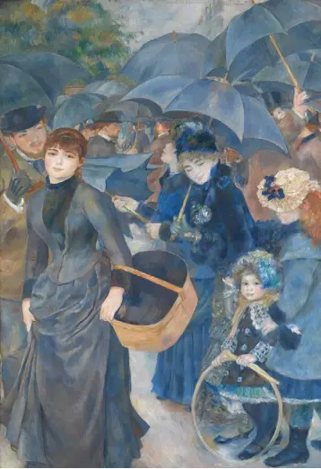  ??  ?? MASTERPIEC­ES: The Hugh Lane collection includes, from left, Monet’s Lavacourt Sunshine and Snow; Manet’s Music in the Tuileries Gardens; Renoir’s The Umbrellas