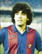  ?? FOTO: MIGUEL MORENO ?? Maradona, con el Barcelona