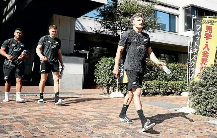  ?? GETTY IMAGES ?? Richie Mo’unga, left, Beauden Barrett and Damian McKenzie have all been named in the squad to face Italy.