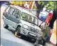  ??  ?? An explosive-laden SUV was parked near Mukesh Ambani’s home last month.