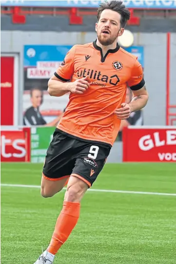  ??  ?? ON LOAN: Marc McNulty has returned to Tannadice from Reading.