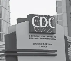  ??  ?? The Centers for Disease Control and Prevention has acknowledg­ed problems with its testing developmen­t but has denied it was too slow to respond. AP