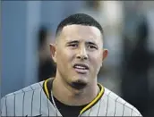  ?? Gary Coronado Los Angeles Times ?? MANNY MACHADO, the Padres’ 30-year-old third baseman, has developed into a team leader.