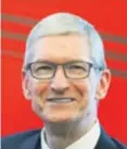  ?? REUTERS ?? Tim Cook, čelnik Applea