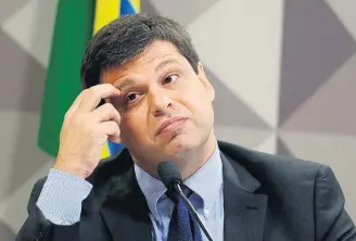  ?? DIDA SAMPAIO/ESTADÃO - 29/11/2017 ?? Congresso. Marcello Miller durante sessão da CPI mista da JBS, em novembro de 2017