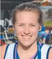  ??  ?? Geelong Vic League 1 women’s best and fairest Eliza Flanagan.