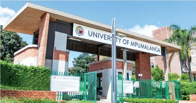  ?? ?? The University of Mpumalanga has predominat­ely female students.