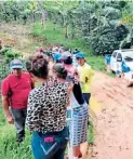  ?? FOTO: ESTALIN IRÍAS ?? El cuerpo de la víctima fue hallado en una zona montañosa.