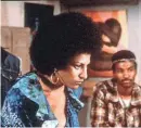  ?? ?? Pam Grier stars as the title character, a Black woman seeking revenge when her government agent boyfriend is killed, in 1974’s “Foxy Brown.”