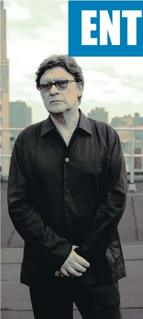  ??  ?? Robbie Robertson makes an appearance at the Vancouver Writers Festival Dec. 6 to talk about his memoir, Testimony.