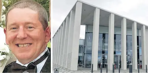  ?? ?? IN THE DOCK: Bruce Rothwell is on trial at Inverness Justice Centre for the murder of friend Thomas McTeir, above.