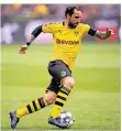  ?? FOTO: DPA ?? Dortmunds Paco Alcacer im Spiel gegen Fortuna Düsseldorf.