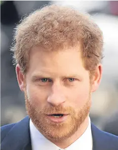  ?? Picture: PA. ?? Prince Harry says he is in a better place now.