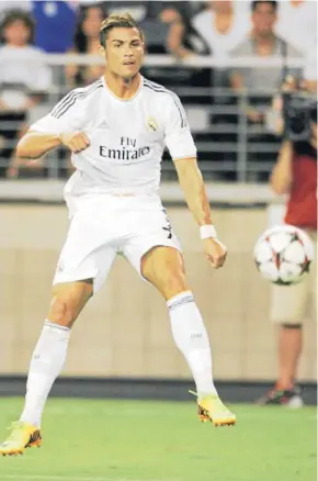  ?? FOTO: GETTY IMAGES ?? Cristiano Ronaldo, el arma de gol de Real Madrid.