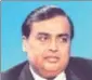  ?? MINT/FILE ?? ▪ RIL chief Mukesh Ambani. RIL has invested close to $53 billion in sectors such as telecom, shale gas, retail, media and real estate