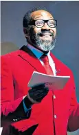  ??  ?? Good impression: Lenny Henry mines his family’s idiosyncra­sies for material