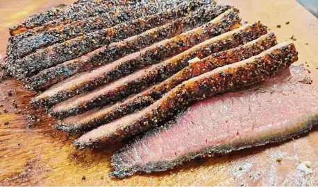  ?? Roegels Barbecue Co. ?? Roegels Barbecue in Katy uses upper two-thirds choice brisket.