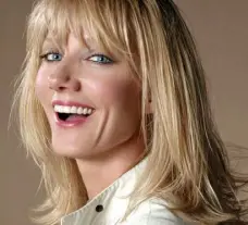  ??  ?? VOW: Joely Richardson says she has decided to be happy