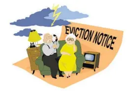  ?? Aleutie Getty I mages/ i Stockphoto ?? AN EVICTION NOTICE must provide the specif ic date by which a tenant must vacate the property and must state a reason why a tenant is being evicted.