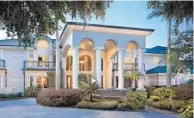  ?? COURTESY OF PREMIER SOTHEBY’S INTERNATIO­NAL ?? Shaquille O’Neal’s Isleworth mansion has 31,000 square feet of living space and a 6,000-square-foot basketball court.