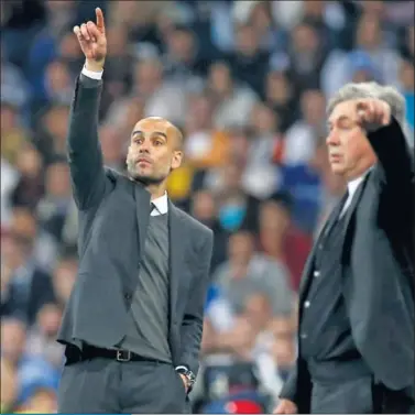  ??  ?? VERDUGO. Ancelotti infligió a Pep su peor derrota como técnico.