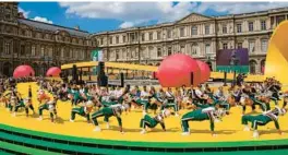  ?? FRANCOIS MORI/AP ?? The FAMU Marching 100 performs as part of the Louis Vuitton Men’s Spring Summer 2023 collection presented in Paris on Thursday.