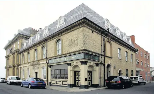  ??  ?? Copperfiel­ds, part of the Grand Hotel in Tynemouth