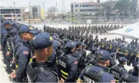  ?? MINISTERIO DE SEGURIDAD PÚBLICA ?? De los 650 efectivos que integrarán esta unidad, 120 serán policletos. También habrá presencia de motorizado­s.