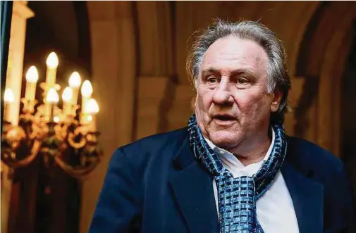  ?? Fotos: dpa ?? Der französisc­he Schauspiel­er Gerard Depardieu steht wegen sexueller Übergriffe in der Kritik.