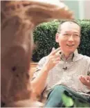  ?? AP ?? Liu Xiaobo, en 2008, en una entrevista antes de su arresto.