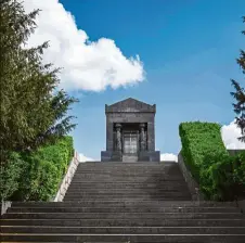  ?? — AFP ?? The Monument To The Unknown Hero is a World War I memorial and tourist attraction located atop Mount Avala, Belgrade in Serbia. The Serbian government is hoping for an influx of hoidaymake­rs from China to help boost the country’s tourism.