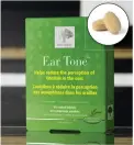  ??  ?? Ear ToneTM is available at participat­ing pharmacies and health food stores. For more informatio­n or to purchase online, please contact us at 1-877-696-6734 or visit www.newnordic.ca