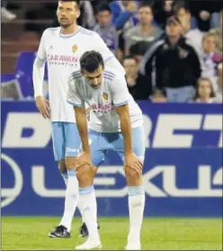  ??  ?? CAÍDA LIBRE. El Real Zaragoza ya está en zona de descenso.