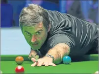  ?? ?? Ronnie O’sullivan will face Judd Trump in today’s final