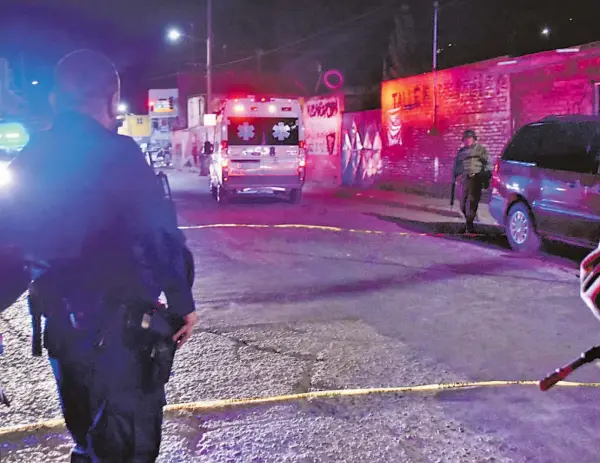  ?? ?? La noche del pasado sábado asesinaron a 12 personas en un bar de Irapuato, Guanajuato