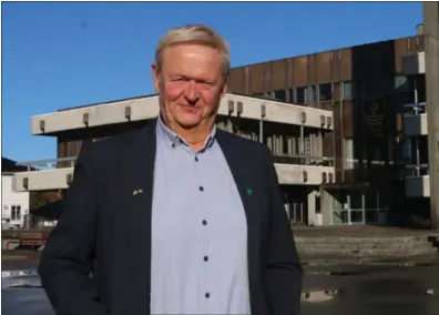  ?? FOTO: TORREY ENOKSEN ?? Tidligere ordfører i Lyngdal, Jan Kristensen, er valgt som ny styreleder i Listerhavn­ene IKS.