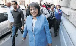  ?? / ESA ALEXANDER ?? Patricia de Lille feels vindicated.