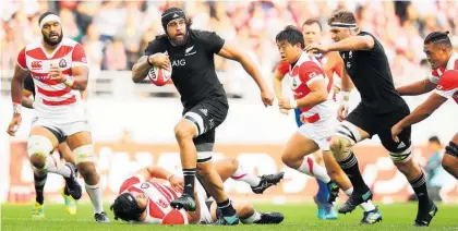  ?? Photo / Getty Images ?? Trevor Mallard says he would have preferred to watch the All Blacks thrashing Japan on TV at home.